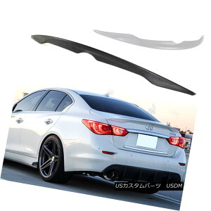 �G�A���p�[�c ABS Unpaint For INFINITI Q50 OE Style Trunk Spoiler 4DR Sedan Sport 17UP INFINITI Q50 OE�X�^�C���g�����N�E�X�|�C���[�̂��߂�ABS�h��4DR�Z�_���X�|�[�c17UP �y���s�A���i�z