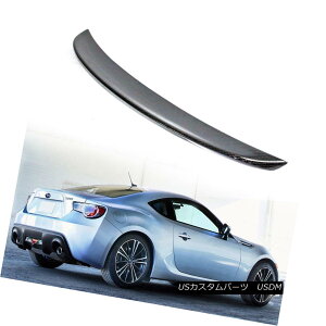 GAp[c Carbon Fiber For TOYOTA FT86 FRS Subaru BRZ 2D Coupe P Type Rear Trunk Spoiler g^FT86 FRSpYf@ۃXoBRZ 2DN[yP^Cv㕔gNX|C[