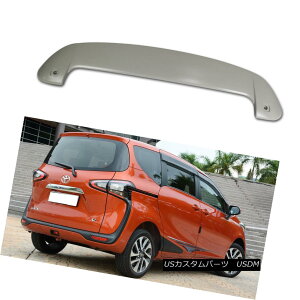 GAp[c Painted For TOYOTA 2nd Sienta 5D Hatchback Rear Trunk / Roof Spoiler ABS NEW 18 hg^2VG^5Dnb`obNAgN/[tX|C[ABS NEW 18