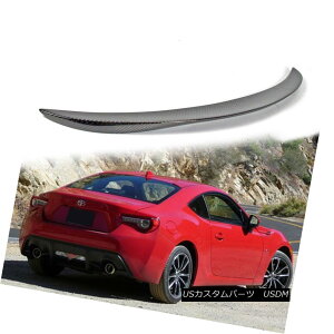 GAp[c Carbon Fiber For TOYOTA GT86 SUBARU BRZ FRS P 2D Couper Trunk Spoiler FT86 g^GT86XoBRZ FRS P 2DN[pEgNEX|C[FT86pYf@