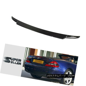 GAp[c V Style Trunk Spoiler Wing R230 Mercedes BENZ SL-Class Convertible Carbon Fiber VX^C̃gNEX|C[EEBOR230ZfXExcSLNXERo[`uEJ[{Et@Co