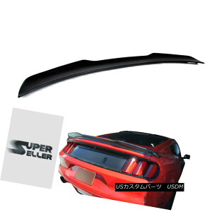 エアロパーツ Carbon Fiber Ford Mustang 6th 2-Door V-Look Rear Trunk Spoiler Wing 2016 new カーボンファイバーフォードマスタング6th 2ドアV-Lookリアトランクスポイラーウィング2016新品