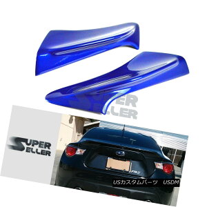 GAp[c Trunk Side Spoiler For TOYOTA GT86 Painted #02C Blue SUBARU BRZ FR-S 2017 g^GT86pgNTChX|C[02Cu[XoBRZ FR-S207