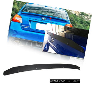 GAp[c IRON For Subaru WRX 4th Fit Rear OE Factory Spoiler Gurney Flap Wick Wing 17 18 IRONXoWRX 4th FitAOEt@Ng[X|C[K[j[tbvEBbNEBO17 18