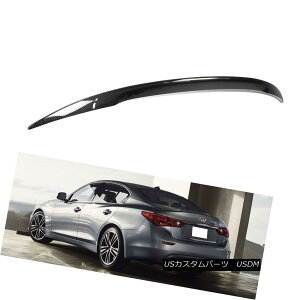 GAp[c Carbon Fiber For INFINITI Performance Trunk Spoiler Wing Sedan Q50 V37 2018 INFINITIpgNEX|C[EECOEZ_Q50 V37 2018pYf@