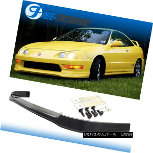 �G�A���p�[�c For 98-01 Acura Integra USDM Optional Type R Front Bumper Lip Spoiler Urethane 98-01�pAcura Integra USDM�I�v�V�����̃^�C�vR�t�����g�o���p�[���b�v�X�|�C���[�E���^�� �y���s�A���i�z