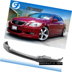 GAp[c FOR 06-07 Lexus GS300 GS350 GS430 PU Front Bumper Lip Spoiler Bodykit INS Style FOR 06-07NTXGS300 GS350 GS430 PUtgop[bvX|C[{fBLbgINSX^C