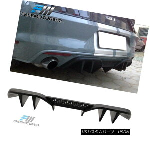 �G�A���p�[�c Fits 15-17 Ford Mustang R-Spec V2 Rear Diffuser Lower Valance for NON PREMIUM PP �m���v���~�A��PP��15-17 Ford Mustang R-Spec V2���A�f�B�t���[�U�����[�o�����X �y���s�A���i�z