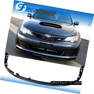 GAp[c Fit 08-10 Subaru Impreza WRX STI Wagon 4Dr Front Bumper Lip Spoiler tBbg08-10XoCvbTWRX STIS4Drtgop[bvX|C[