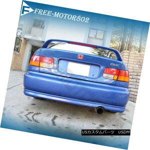 �G�A���p�[�c FOR 96-98 HONDA CIVIC 2 4DR REAR BUMPER LIP SPOILER BODYKIT POLY URETHANE PU �z���_�E�V�r�b�N2 4DR���A�E�o���p�[�E���b�v�E�X�|�C���[BODYKIT POLY URETHANE PU �y���s�A���i�z