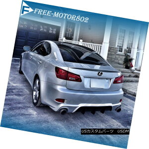 GAp[c FIT 06-12 LEXUS IS250 IS350 4DR PU Black Rear Bumper Lip DMR Style FIT 06-12NTXIS250 IS350 4DR PUubNAop[bvDMRX^C