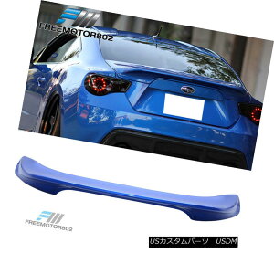 GAp[c Fit 15-17 Subaru BRZ Painted Trunk Spoiler World Blue Pearl #K7X tBbg15-17XoBRZhgNX|C[[hu[p[K7X