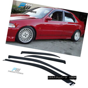 GAp[c Fits 92-95 Honda Civic Sedan Slim Style Acrylic Window Visors 4Pc Set tBbg92-95z_VrbNZ_XX^C̃ANoCU[4Zbg