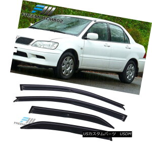 GAp[c Fits 01-07 Mitsubishi Lancer Mug Style Acrylic Window Visors 4Pc Set tBbg01-07OHT[}OX^CANoCU[4Zbg