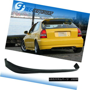 GAp[c Fit 96-00 Honda Civic Hatchback 3Door Rear Bumper Lip Spoiler Urethane tBbg96-00z_VrbNnb`obN3DoorAop[bvX|C[E^