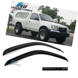 GAp[c Fits 95-04 Toyota Tacoma Standard Cab Slim Style Acrylic Window Visors 2Pc Set tBbg95-04g^^R}X^_[hLuXX^C̃ANoCU[2PCZbg