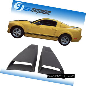 �G�A���p�[�c Fit 05-14 Ford Mustang 2DR PU Side Window Louvers Covers Eleanor Style Fit 05-14 Ford Mustang 2DR PU�T�C�h�E�B���h�E���[�o�[�A�G���m�A�X�^�C�����J�o�[ �y���s�A���i�z