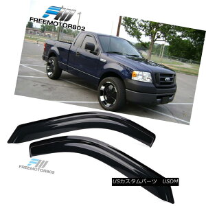 �G�A���p�[�c Fits 04-08 Ford F150 Standard Cab Slim Style Acrylic Window Visors 2Pc Set �t�B�b�g04-08 Ford F150�W���L���u�X�����X�^�C���̃A�N�������o�C�U�[2PC�Z�b�g �y���s�A���i�z