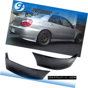 GAp[c For 02-07 Subaru Impreza WRX Rear Bumper Lip Splitter Urethane Valance Spats 02-07XoCvbTWRXAop[bvXvb^E^oXXpbc