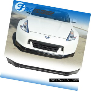 GAp[c For 09 10 11 12 Nissan Fairlady Z 370Z Ings Style Front Bumper Lip Spoiler PU 09 10 11 12YtFAfBZ 370ZCOX^Ctgop[bvX|C[PU