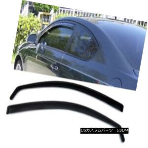 エアロパーツ 05-10 Scion TC in-channel Window Visor 2 pieces JDM Style Rain Guard DIFFUSER 05-10サイオンTCインチャンネルウインドバイザー2個入りJDMスタイルレインガードDIFFUSER