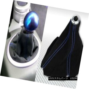 GAp[c Universal Blue Stitch Suedue Short Shifter Boot for Manual Transmission ONLY }jAgX~bVpjo[Tu[Xeb`XG[hV[gVt^[u[c