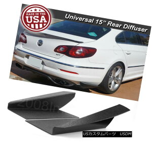 �G�A���p�[�c 15 G3 Rear Bumper Lip Downforce Apron Splitter Diffuser Canard For Honda Acura 15 G3���A�o���p�[���b�v�_�E���t�H�[�X�z���_�A�L�����p�G�v�����X�v���b�^�f�B�t���[�U�[�L���i�[�h �y���s�A��