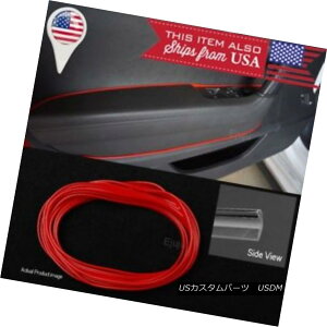 GAp[c 16' Red Stripe Trim Line Insert For Mini Rover Console Dashboard Door Panel ~j[o[R\[_bV{[h̃hApl̂߂16 'ԂXgCṽgC̑}