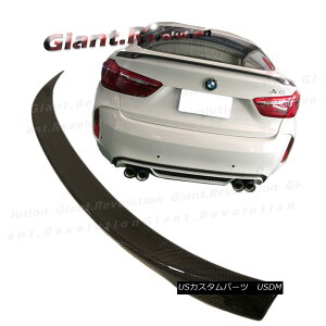 GAp[c P Design Carbon Fiber Trunk Spoiler Wing For 2015-17 BMW New F16 X6 F86 X6M SUV PfUC2015-17 BMW New F16 X6 F86 X6M SUVpYf@ۃgNEX|C[EEBO