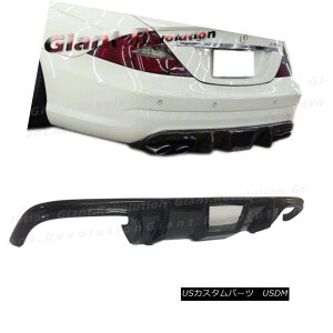 GAp[c Carbon Fiber TMS Rear Diffuser Add On Lip Fit W219 BENZ 06-10 CLS55 CLS63 Bumper J[{t@Co[TMSAfBt[U[bvtBbgW219 BENZ 06-10 CLS55 CLS63op[