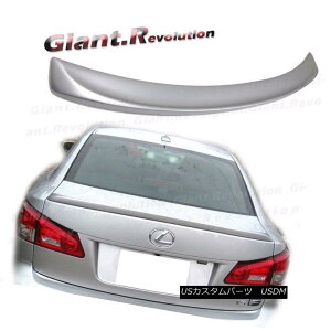 GAp[c Painted F Sporty Look Trunk Spoiler For LEXUS 06-13 IS250 IS350 ISF 4DR Deck Lip LEXUS 06-13 IS250 IS350 ISF 4DRfbLbvpFhςFX|[eB[bNgNEX|C[