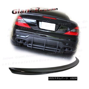 GAp[c Carbon Fiber 03-11 BENZ R230 SL-Convertible A Look Rear Trunk Spoiler Add On Lip Yf@03-11xcR230 SL-Ro[`ubNAgNX|C[AhIbv