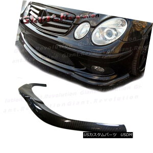 �G�A���p�[�c CL Type 3K Carbon Fiber Front Lower Lip Fit 03-06 BENZ W211 Sedan E55AMG Bumper CL�^�C�v3K�J�[�{���t�@�C�o�[�t�����g���A���b�v�t�B�b�g03-06 BENZ W211�Z�_��E55AMG�o���p�[ �y���s�A���i�z