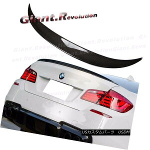 �G�A���p�[�c Carbon Fiber P Look Add On Trunk Spoiler Fit 11-16 BMW F10 550i 535i M5 4DR Wing �J�[�{���t�@�C�o�[P���b�N�X�|�C���[�t�B�b�g11-16 BMW F10 550i 535i M5 4DR�E�B���O �y���s�A���i�z
