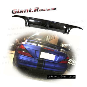 �G�A���p�[�c Carbon Fiber AMG Look Bumper Diffuser For 03-08 BENZ R230 SL55AMG Lower Body Kit �J�[�{���t�@�C�o�[AMG���b�N�o���p�[�f�B�t���[�U�[03-08�x���cR230 SL55AMG�����[�{�f�B�[�L�b�g �y���s�A���i�z