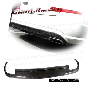 GAp[c For 10-13 Benz W207 C207 E-Class AMG Rear Bumper 3K Carbon Fiber Lower Diffuser 10-13xcW207 C207 ENXAMGAop[p3KJ[{t@Co[fBt[U[