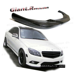 GAp[c CS Look Carbon Front Lower Lip For 08-11 MB W204 C350 C280 Sedan with AMG Bumper CS LookJ[{tgAbvfor 08-11 MB W204 C350 C280Z_with AMGop[