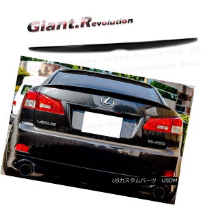 GAp[c Painted OE Type Rear Trunk Spoiler For LEXUS 06-13 IS250 IS350 ISF 4D Add On Lip yCgꂽOE^CṽAgNEX|C[ALEXUS 06-13 IS250 IS350 ISF 4D Add On Lip