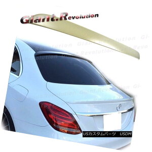 �G�A���p�[�c Unpainted 15-17 BENZ W205 C-Sedan A Style Roof Spoiler Window Lip C200 C300 C250 ���h��15-17�x���cW205 C-�Z�_��A�X�^�C�����[�t�X�|�C���[�E�B���h�E���b�vC200 C300 C250 �y���s�A���i�z