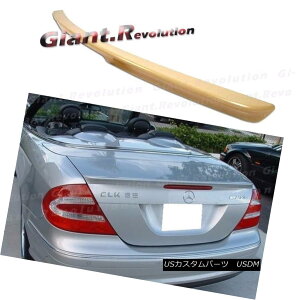 �G�A���p�[�c Unpainted 04-08 BENZ W209 CLK350 CLK550 CLK55 2DR A Look Trunk Spoiler Add Wing ���h����04-08�x���cW209 CLK350 CLK550 CLK55 2DR���b�N�E�g�����N�E�X�|�C���[�E�A�h�C���E�E�B���O �y���s�A���i�z