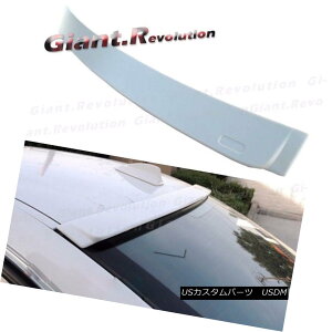�G�A���p�[�c Unpainted A Type Roof Spoiler Fit BMW E90 06-11 330i 325i 323i Sedan Window Wing ���h��A�^���[�t�X�|�C���[�t�B�b�gBMW E90 06-11 330i 325i 323i�Z�_���E�B���h�E�C���O