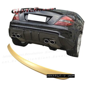 GAp[c Upainted A Style Rear Trunk Spoiler Fit 05-10 Benz R171 SLK-Class Convertible 2D 㕔̃gNEX|C[EtBbg05-10xcR171 SLKNXERo[`u2D