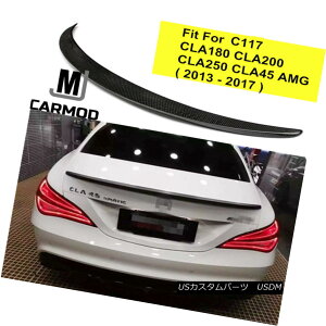 GAp[c Fit For Mercedes Benz C117 CLA200 CLA250 CLA45 AMG 2014-17 Carbon Fiber Spoiler ZfXxcC117 CLA200 CLA250 CLA45 AMG 2014-17J[{t@Co[X|C[
