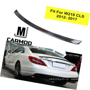 GAp[c Fit For Benz W218 CLS350 CLS63 AMG 12-17 Rear Trunk Spoiler Wing Carbon Fiber xcW218 CLS350 CLS63 AMG 12-17AgNX|C[EBOJ[{t@Co[