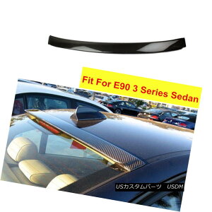 GAp[c FIT FOR BMW E90 3 Series OR M3 Sedan CARBON FIBER REAR ROOF SPOILER 2006-2011 BMW E90 3V[Y܂M3Z_p̃tBbgBJ[{t@Co[A[tX|C[2006-2011