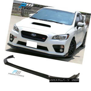 GAp[c Fits 18 Subaru Impreza WRX STI CS Style Front Bumper Lip - PU tBbg18 SUBARUCvbTWRX STI CSX^Ctgop[bv - PU