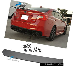 GAp[c Fits 15-18 Subaru WRX STI 4dr Rear Bumper Lip Splitter Diffuser ABS tBbg15-18XoWRX STI 4drAop[bvXvb^fBt[U[ABS