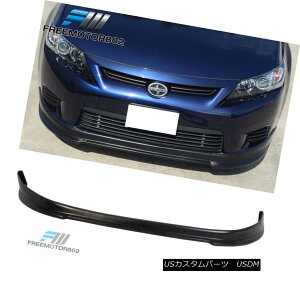 GAp[c Fit 2011-2013 Scion TC PU Front Bumper Lip Spoiler Splitter RS Style tBbg2011-2013VITC PUtgop[bvX|C[Xvb^[RSX^C
