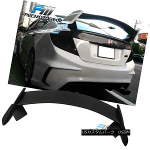 �G�A���p�[�c Fits 12-15 Honda Civic 9th Gen FB Sedan Gen X T-R Rear Trunk Spoiler Wing �K��12-15�z���_�V�r�b�N��9����FB�Z�_���W�F�lX T-R���A�g�����N�X�|�C���[�E�C���O �y���s�A���i�z
