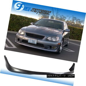 GAp[c For 01-05 Lexus IS300 Altezza Sxe10 TR Style Front Bumper Lip Urethane 01-05pNTXIS300 Altezza Sxe10 TRX^Ctgop[bvE^